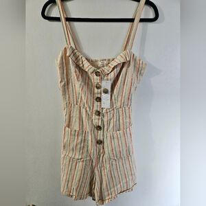 Urban Outfitters Billie Striped Romper